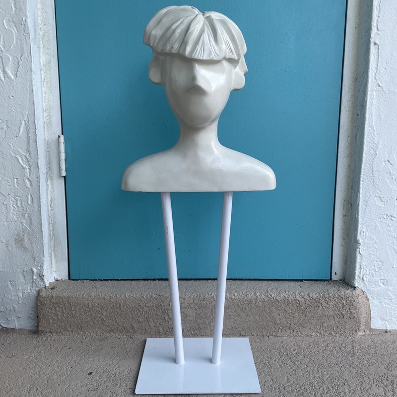 VINTAGE ORIGINAL ANIME BOY MANNEQUIN STAND COOL WHITE NO RESERVE