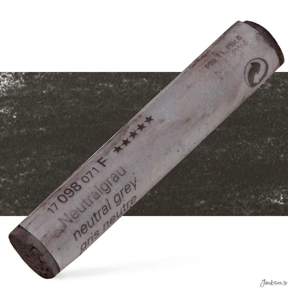 Schmincke Soft Pastel Stick Artists Pigment Neutral Grey 98F Drawing Art