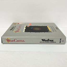 VTG Rare 1980 Star Castle Vectrex Video Game Complete in Box CIB
