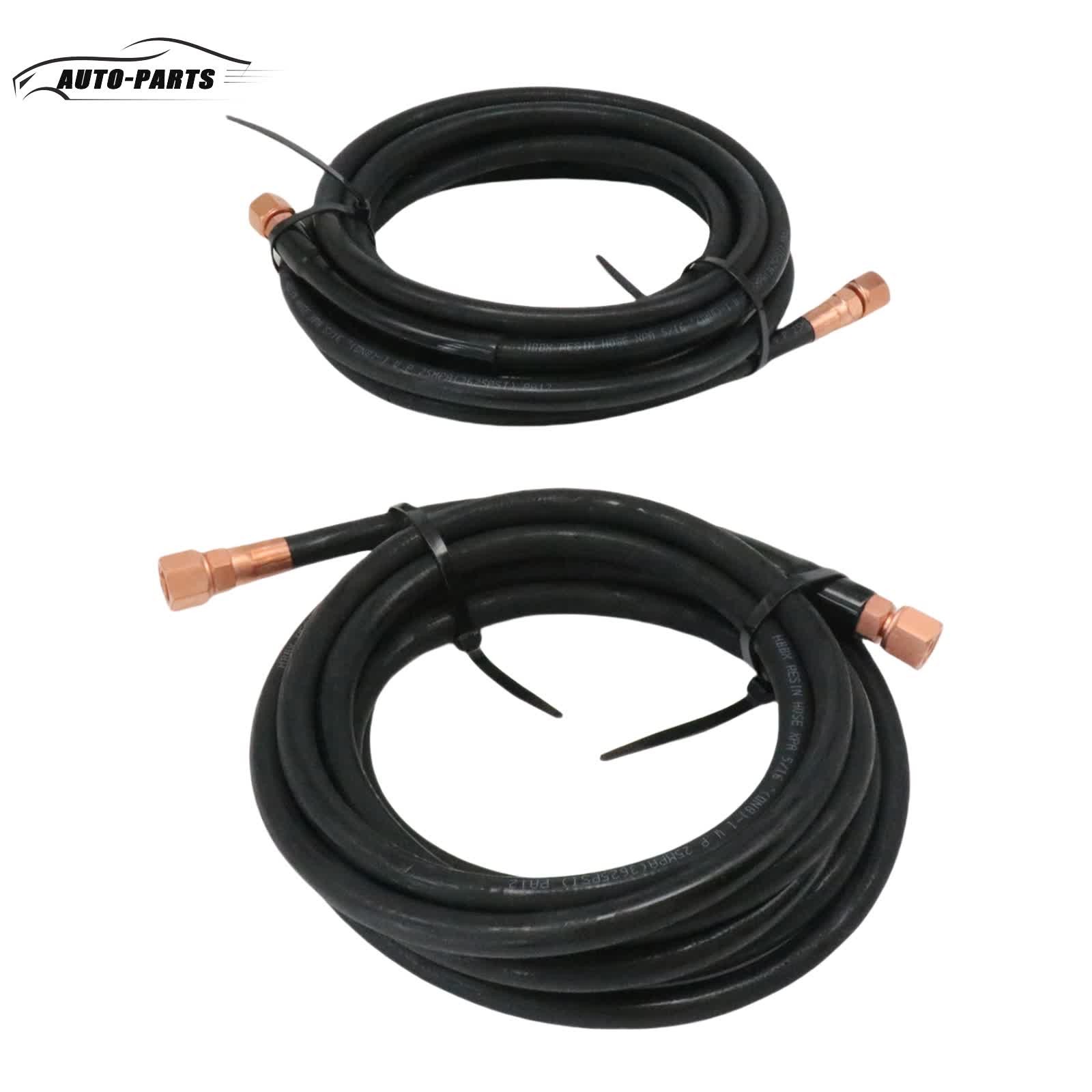 16ft Hose Kit HO5116 for Seastar/Teleflex Hydraulic Outboard Steering Boat Black