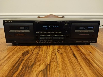 SONY ソニー　カセットデッキ　TC-WR545 CASSETTE DECK Sony Stereo Home Dual Cassette Deck Hx-pro Tc-wr545 Double Tape
