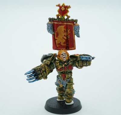 Warhammer 40K Space Wolves Wolfsgarde mit Wolfskrallen Vintage Metall Miniatur