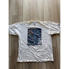 1998 Vintage France 98 Coupe du Monde T-Shirt Mens XL White Nantes Soccer Tee