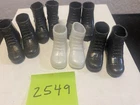 GI JOE 1960S/70S ACTION FIGURE ASSORTED BOOTS LOT VINTAGE