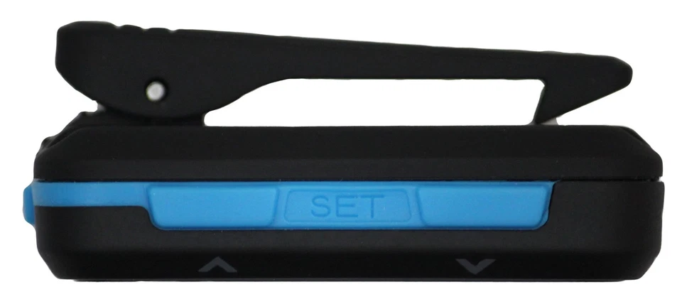 Gymboss Temporizador de Intervalo y Cronómetro - Herramienta de Fitness Abrigo Suave Negro/Azul Foto 4 de 4