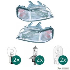 Scheinwerfer Depo chrom Set passt für Honda Civic VI Fastback MA/MB ab 95-99