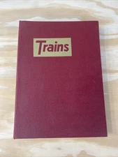 Trains Magazine 1968 Full Set Binded