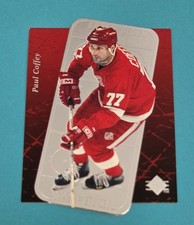 1995-96 SP Stars / Etoiles Die Cut #E13 Paul Coffey Det Red Wings HOCKEY Card 5F