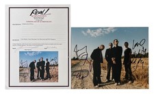 COLDPLAY x4 CHRIS MARTIN Band Signed 8x10 Photo ROGER EPPERSON COA