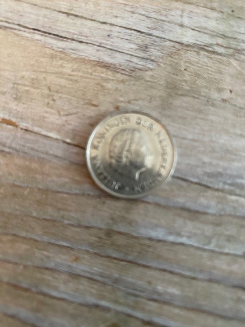 1970 Dutch 25 Cent Coin