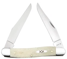 Case xx Knives Muskrat Smooth Natural Bone 13317 Pocket Knife Stainless