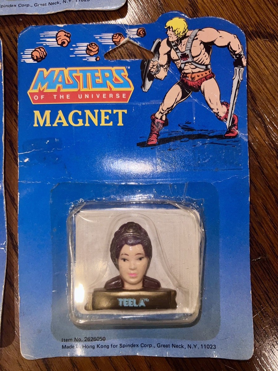 【中古】Spin: 360° / Unit Editions Masters of the Universe He-Man Magnets Lot Vintage RARE TriKlops