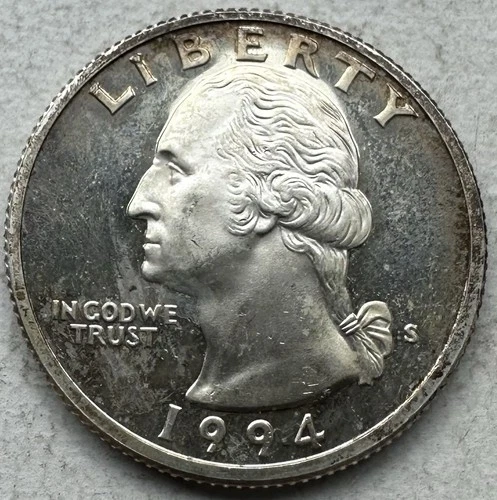 1994-S Washington Quarter 90% Silver Proof-INV#8601