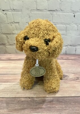 Pet Puppy Dog Brown Stuffed Animal Plush Soft Toy Xin Dan Poodle Labradoodle