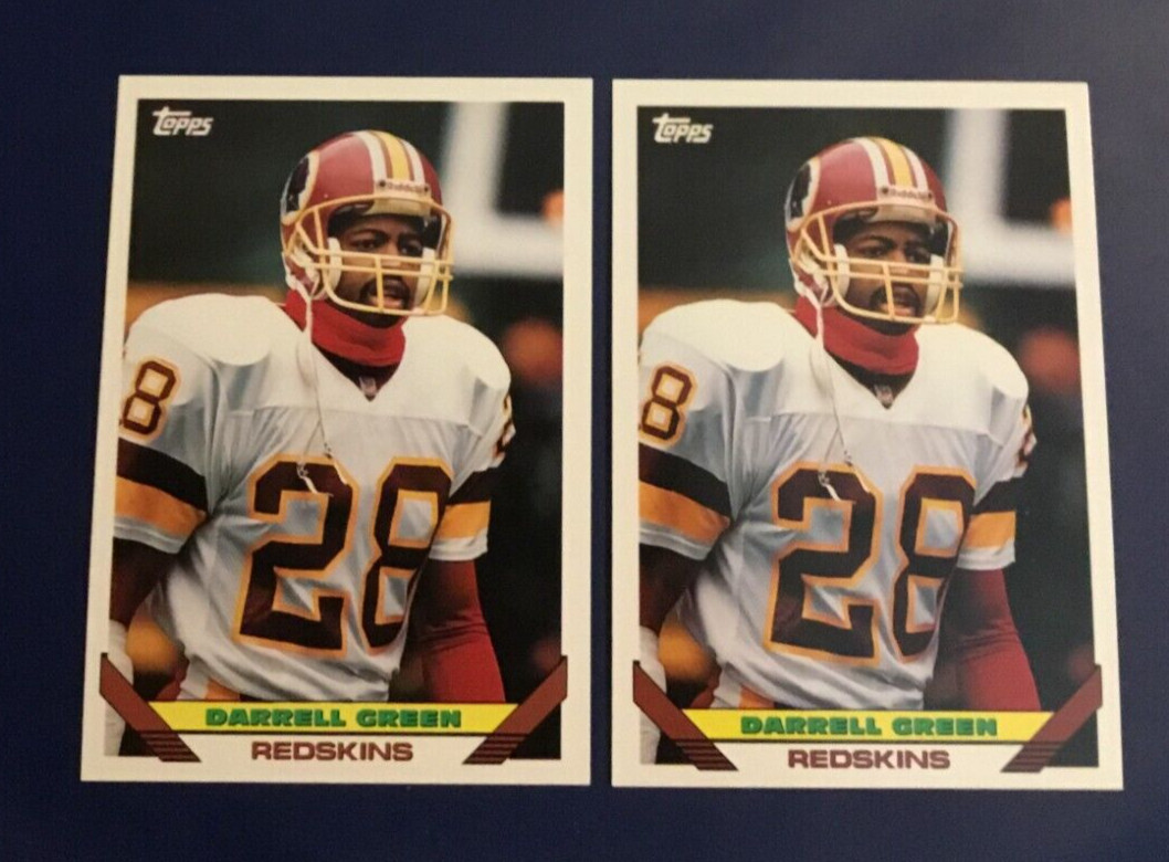 1993 Topps # 242 DARRELL GREEN Lot 2 Washington Redskins $$