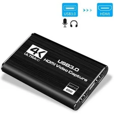 4K Audio Video Capture Card USB3.0 HDMI Video Capture Device Full HD 1080P