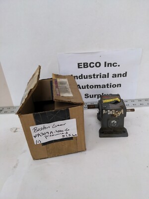 BOSTON GEAR WA309A-400-G GEAR REDUCER