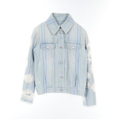 CHANEL Denim Jacket #36 blouson P58708V44707 cotton Blue CHANEL Denim Jacket #36 blouson P58708V44707 cotton Blue