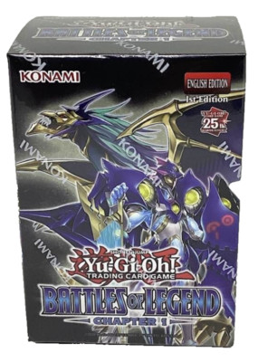 YuGiOh! Battles Legend Chapter 1 English Ed Konami 1st NEW Factory Sealed