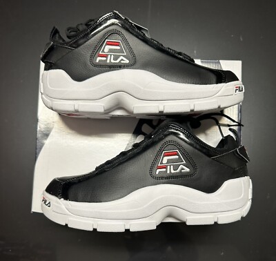Fila Grant Hill 2 Low 96 Black White 1BM00609 Basketball Shoes