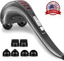 MEJOR Masajeador De Espalda De Mano Masaje Cuello Relaja El Dolor Back Massager