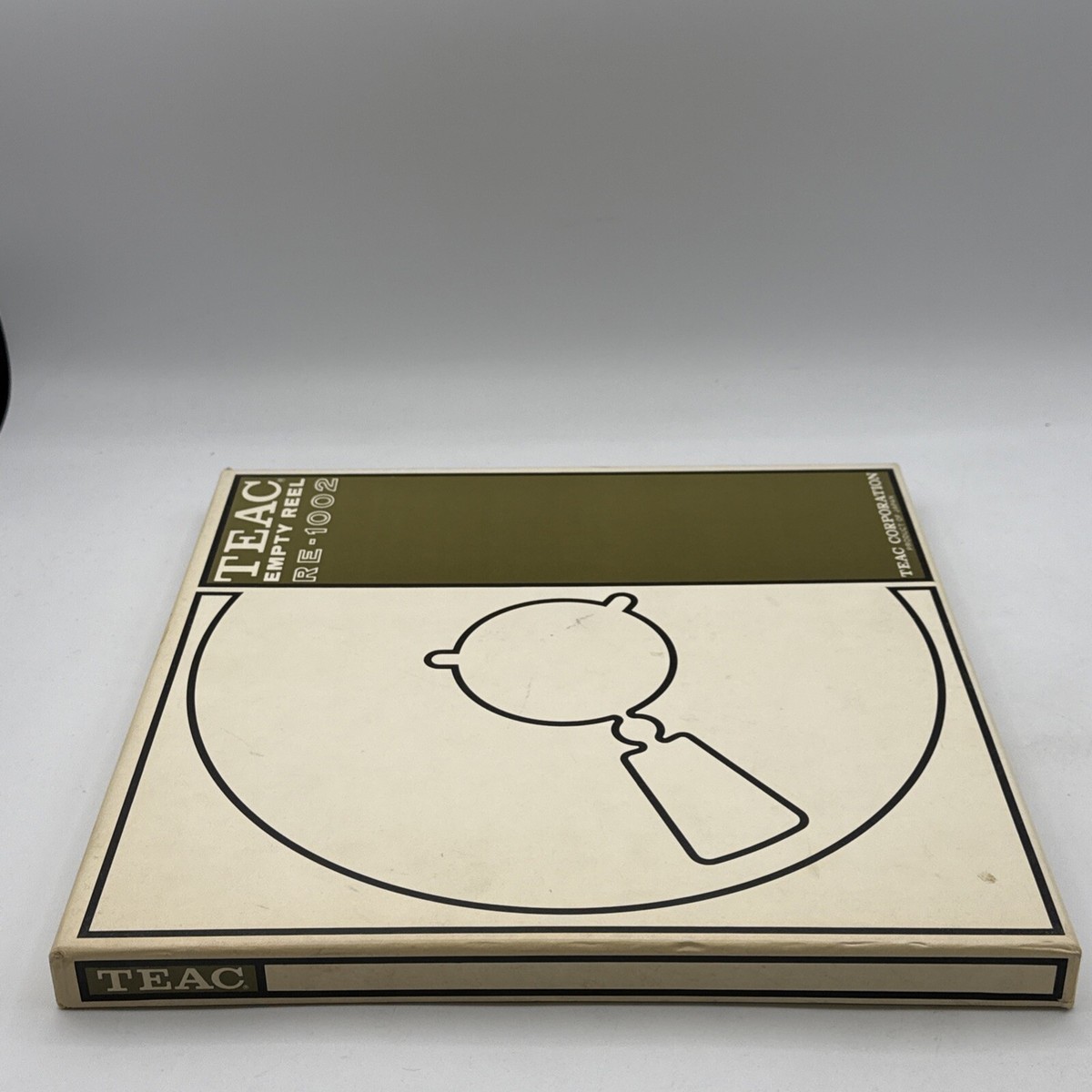 TEAC　EMPTY REEL　RE−1002 TEAC 1 Re-1002 Empty 10.5 Metal Reel w/box – The Turntable Store