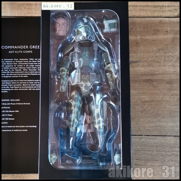 SIDESHOW STAR WARS Commander Gree Figure 1:6 Scale Hot Toys | eBay