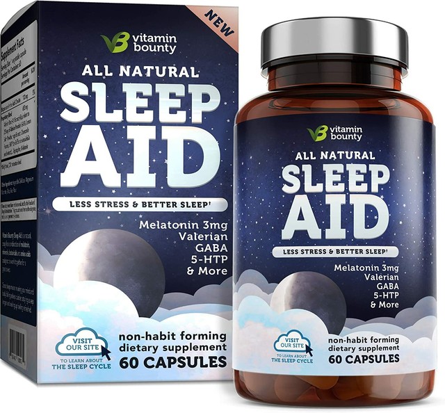 Vitamin Bounty Natural Sleep Aid with 7 Scientifically Proven Ingredients eBay