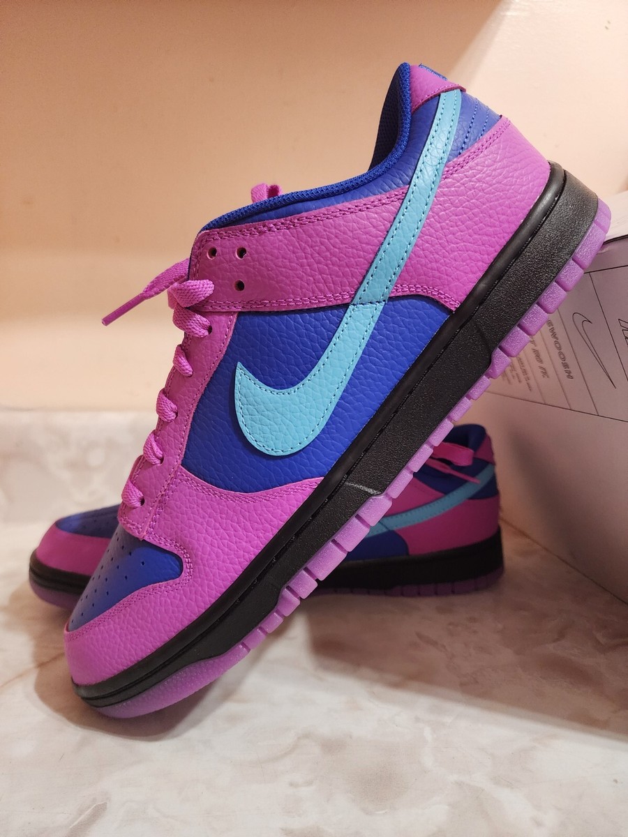 Nike Dunk Low Black Pink Purple Men’s Size 12 FJ2253-901 Sneaker Nike Dunk Low Big Kids main image 4