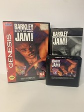 Barkley Shut Up and Jam! (Sega Genesis, 1994) Complete in Box CIB