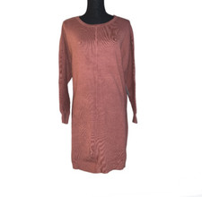 Stitchdrop Long Sleeve Sweater Dress Women’s Size Large Redwood 3/4 Sleeve NWT