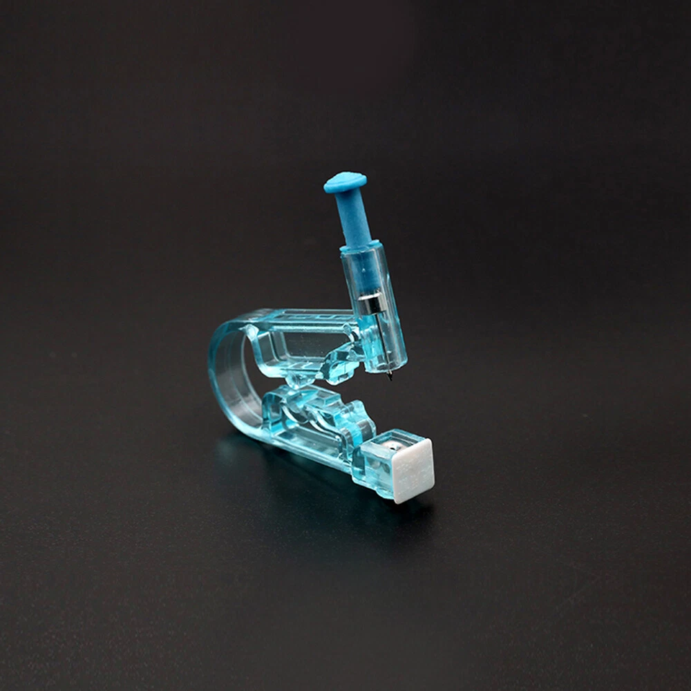 2Pcs Piercing Gun Disposable Sterile Ear Nose Piercing Kits Ear Rings Studs Tool image 7