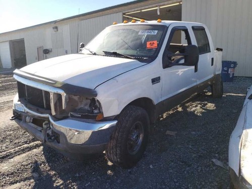 Tan Left Driver Primary Sun Visor Cloth w/ Mirror | Fits 2001 Ford F250 F350 - Picture 6 of 12
