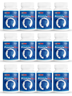 12 Pack Prostate Pro, premium prostate support blend-60 Capsules x12