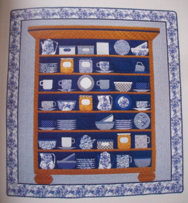 Cups & Saucers paper pieced kitchen designs quilt book