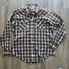 Vintage 1970s Levi s button up shirt size large
