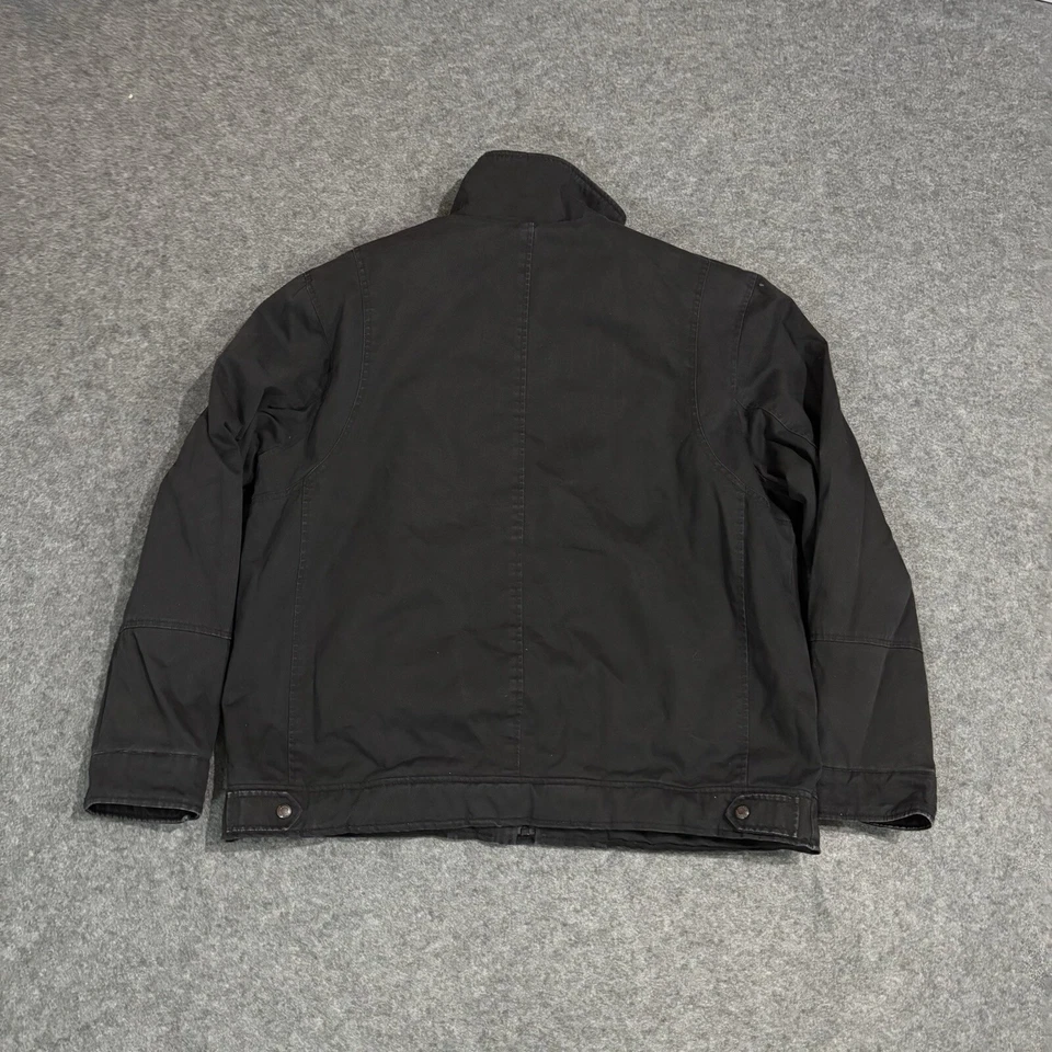 Куртка мужская Levi's Straus водитель грузовика XL на молнии шерпа с подкладкой полиэстер черная - Изображение 2 из 4