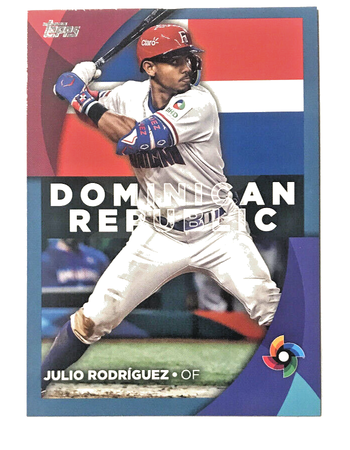 JULIO RODRIGUEZ 2023 Topps World Baseball Classic Dominican