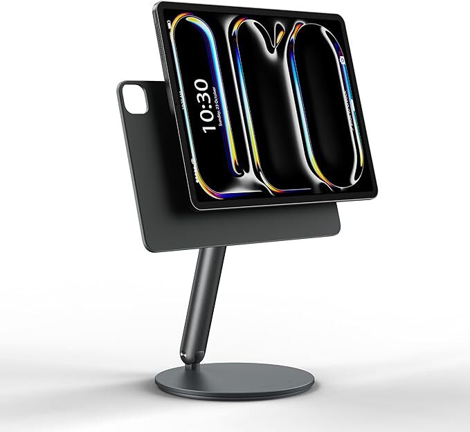 LULULOOK Magnetischer iPad Pro 11 M4 Ständer 360° drehbar Aluminium Halterung