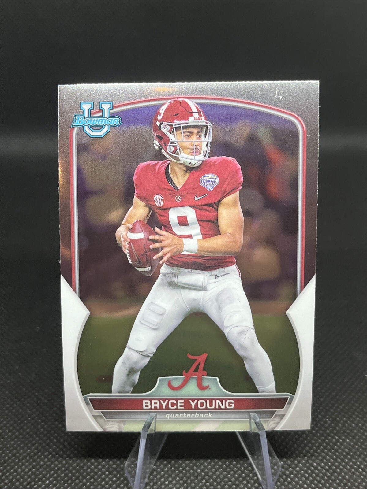 Bryce Young  2022 Topps Bowman University Chrome Base #1 Alabama Crimson Tide