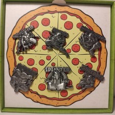 Teenage Mutant Ninja Turtles Enamel Pins Set Of 6 Official Limited Edition TMNT