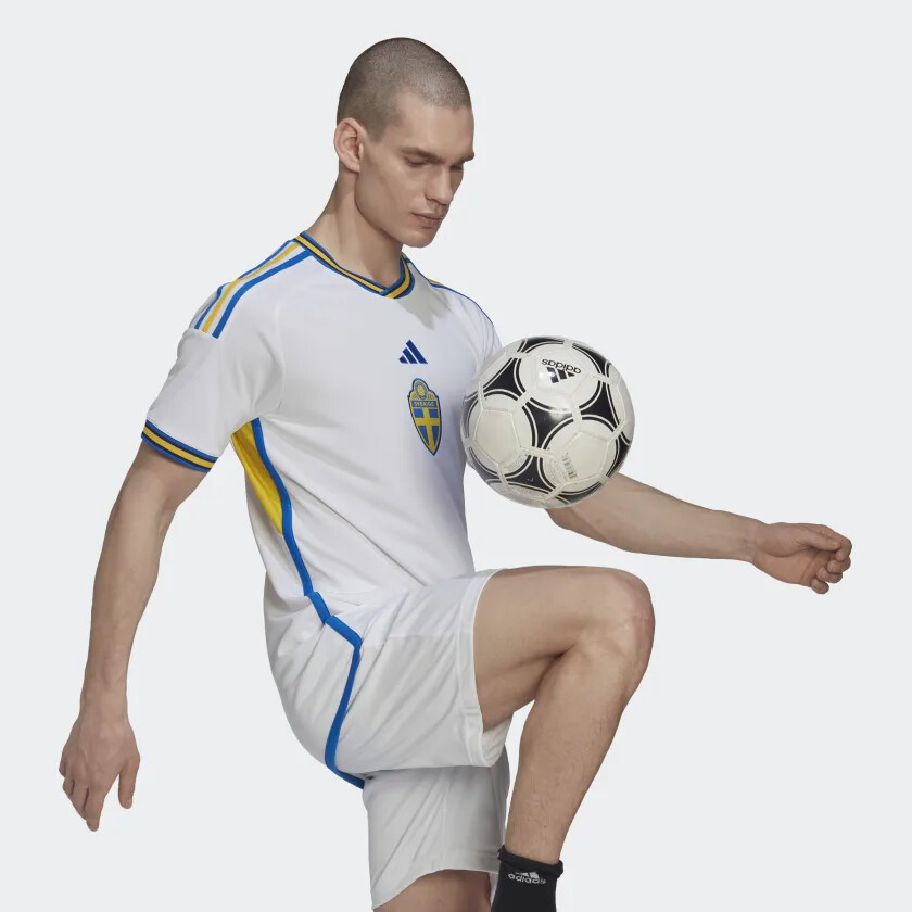 New adidas Sweden 2022 Away Jersey White Sverige Soccer
