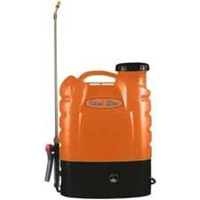 POMPA IRRORATRICE A BATTERIA AL PIOMBO 12V 16Lt A SPALLA DISERBO IDEAL STAR