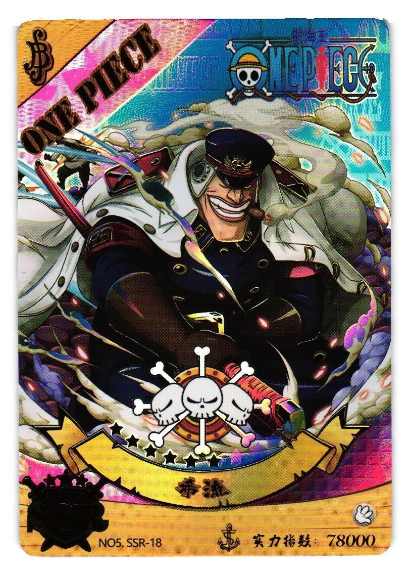Shiryu SSR NO5 SSR-18 One Piece Anime TCG CCG Anime Card | eBay