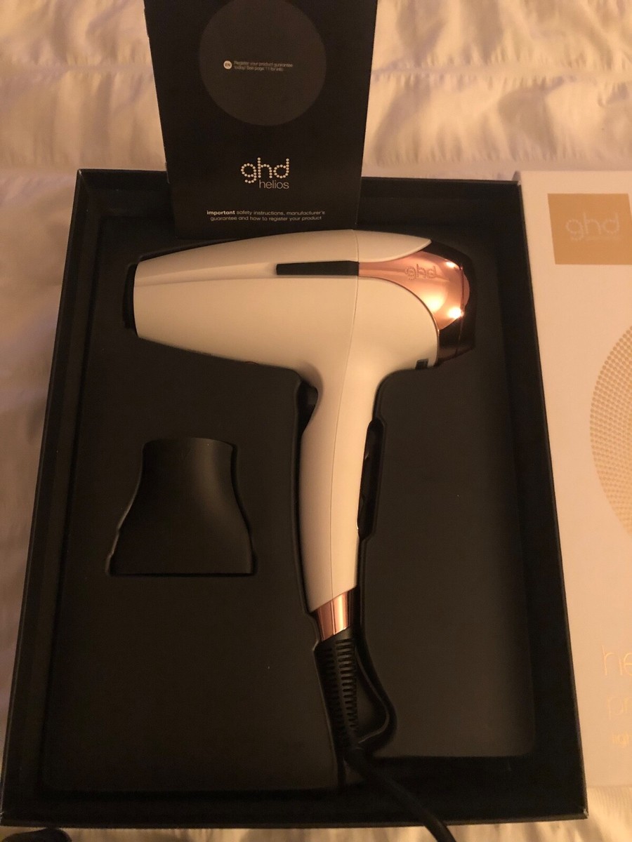 Helios Hair Ghd White And Rose Gold Hair Dryer Ghd Helios