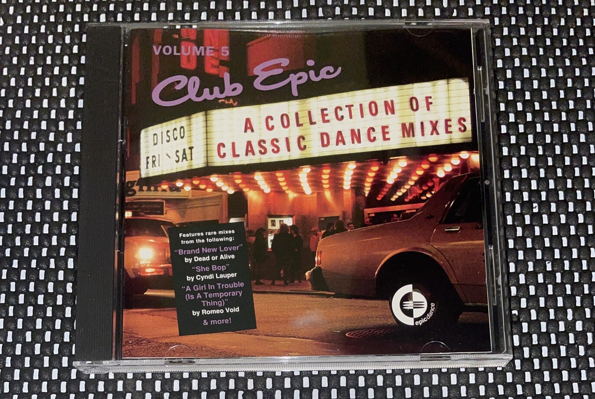 Club Epic A Collection Of Classic Dance Mixes Vol 5- CD Scratch