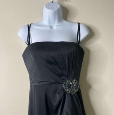 bcbg navy blue strapless dress BCBG Navy blue dress  UrbanaWay