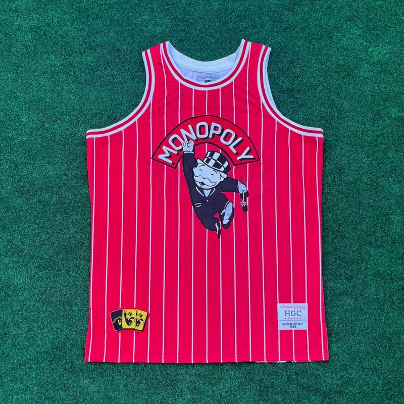 Headgear Classics Nostalgia Co. Monopoly Jersey Sz 3XL