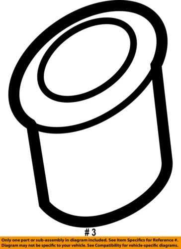 5264643AB NEW MOPAR OEM DEHYDRATOR GROMMET 5264643AC 5264643AD 2000 DODGE NEON - Image 2 of 3