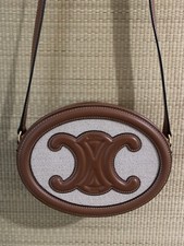 CELINE Cuir Triomphe Oval Bag  Damen Umhängetasche 
